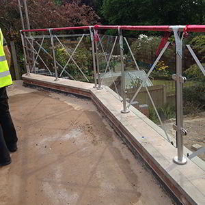 Fabricated railings by V & R